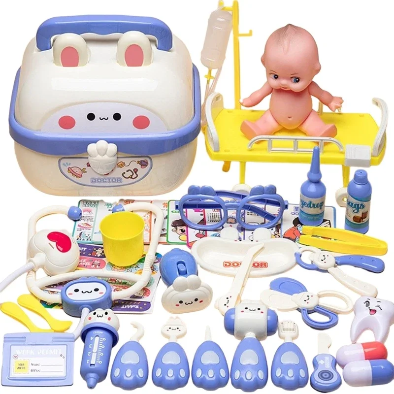 

Игрушка для девочек «Притворись доктором» для детей, развивающий набор стетоскопов, медицинские навыки, ролевая игра, игрушка