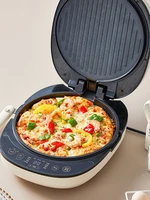 ~Electric Baking Pan Energy-Gathering Microcomputer Intelligent Dish Fire Power Big Fire Frying Oven electric pan 2