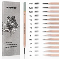 Professional Drawing Sketching Pencil Set,5H-14B Graphite Pencils for Pro Artists,Drawing,Drafting,Sketching,Shading(14 pcs) 1