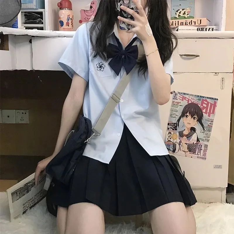 Neck Tie JK Lolita Girls Cross Bow Tie Solid Color for Professional Uniform Casual Collar Detachable
