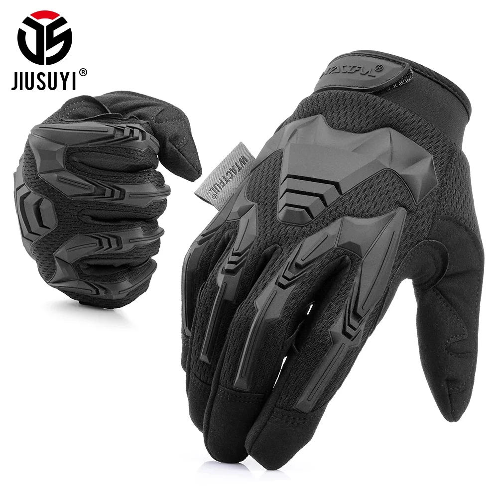 Tactical Gloves Touch Screen Paintball Shooting Airsoft Combat Bicycle Rubber Protective Anti-Skid Full Finger Glove Men Women tactical gloves full finger gloves sports gloves