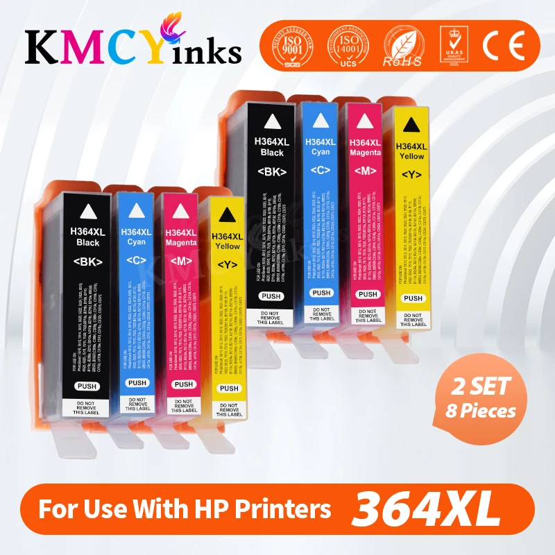 Cartuccia Di Inchiostro Kmcyink Per Hp364Xl Hp 364 Xl 364Xl Per Hp Photosmart 5510 5515 6510 7510 B8550 C5324 C5380 C6324 C6380 D5460