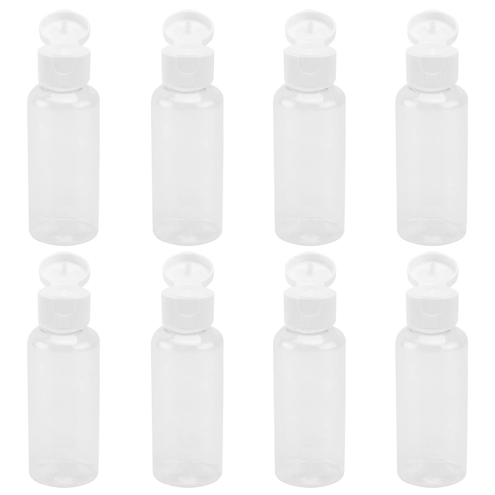 

15Pcs 50ml Clear Empty Refillable Bottles Squeeze Bottles Bottles Travel Size Containers for Shampoo, Body, Toner, Lotion,