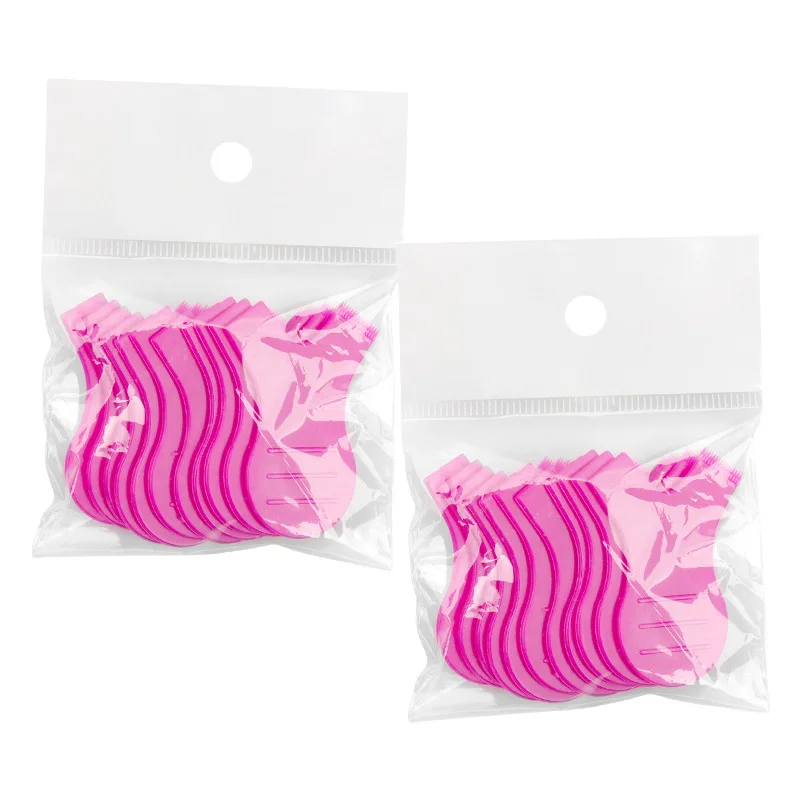 10PCS 업그레이드된 Y자형 속눈썹 브러쉬 재사용 가능한 플라스틱 속눈썹 리프트 빗 속눈썹 연장 및 펌 메이크업 도구