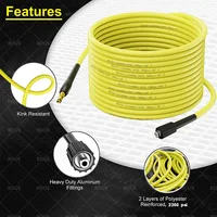 High Pressure Replacement Hose Extension Pressure Washer Hose Quick Connector Hose for Karcher K2 K3 K4 K5 K6 K7 Hose Connector 2