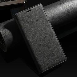 Sleek Magnetic Leather Flip Wallet Case with Kickstand - iPhone 12 Mini (Black)