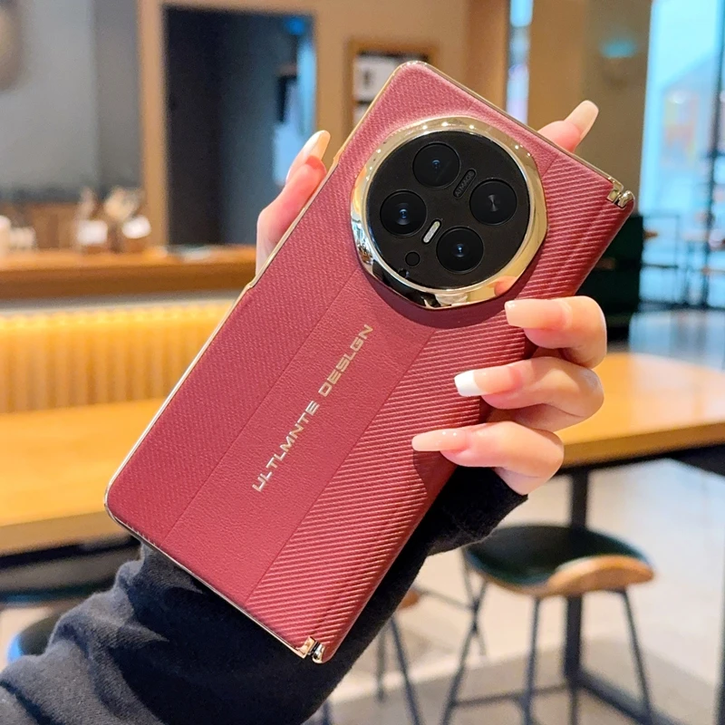 Electroplated Texture Foldable Shockproof & Fingerprint-Resistant Phone Case