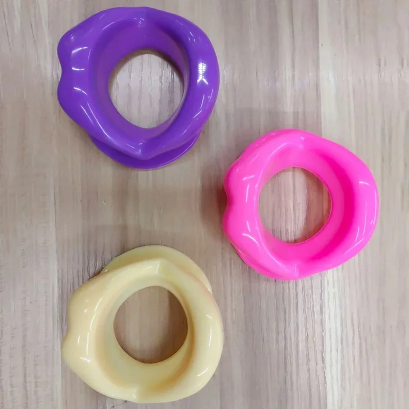 Silicone Rubber Face Lifting Trainer Lip Exercise Tool