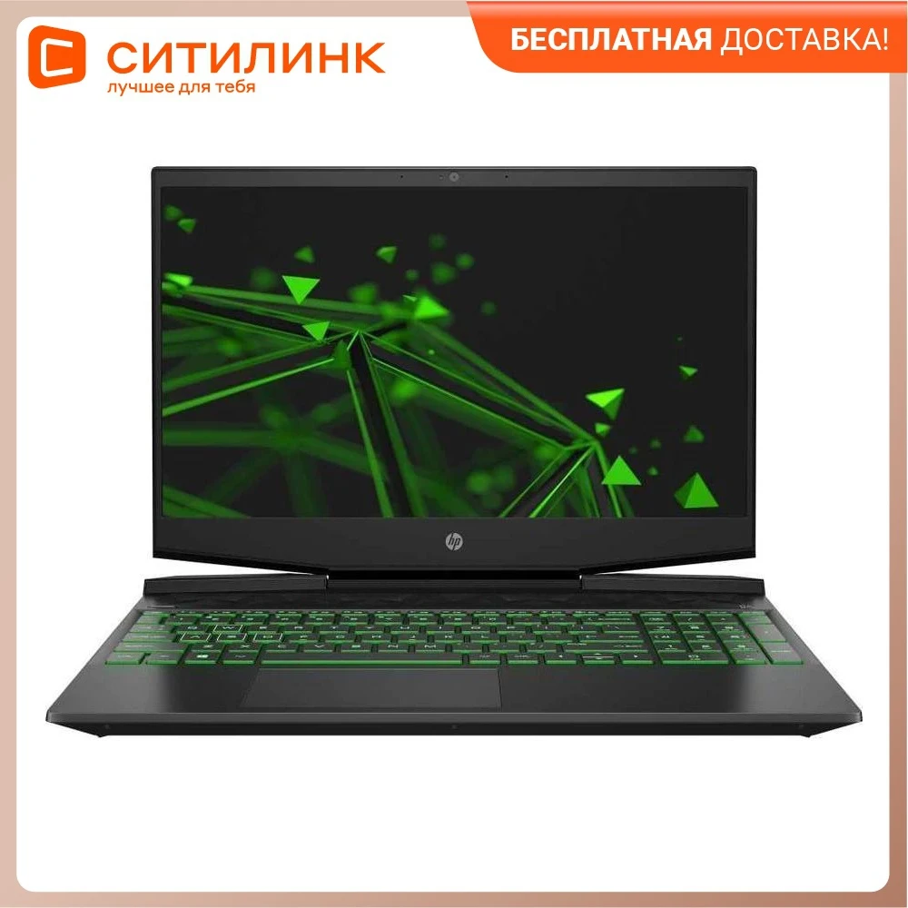 Laptop HP Pavilion Gaming 15-dk2049ur 15.6&quot IPS Intel Core i5 11300H 3.1GHz 8GB 256GB SSD RTX 3050 ti Free dos 3.0 15.6 Inch Computer PC Portable