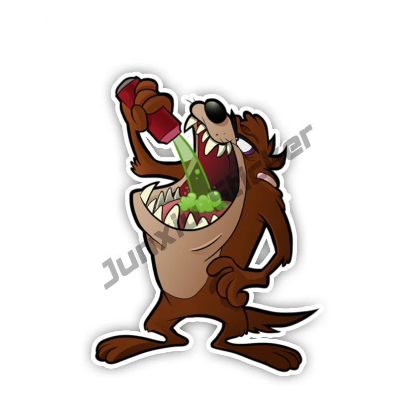 

Funny Tasmanian Devil Car Stickers Vinyl Drift Decal for SUV Bumper Camper Laptop Luggage Waterproof Car Accessories PVC13x9cm