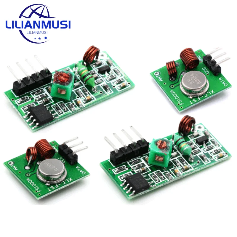 315 433 Mhz 315Mhz 433 Mhz Rf Trasmettitore E Ricevitore Kit Di Collegamento Per Arduino Modulo Di Controllo Remoto Wireless Scheda Modulo Di Tensione