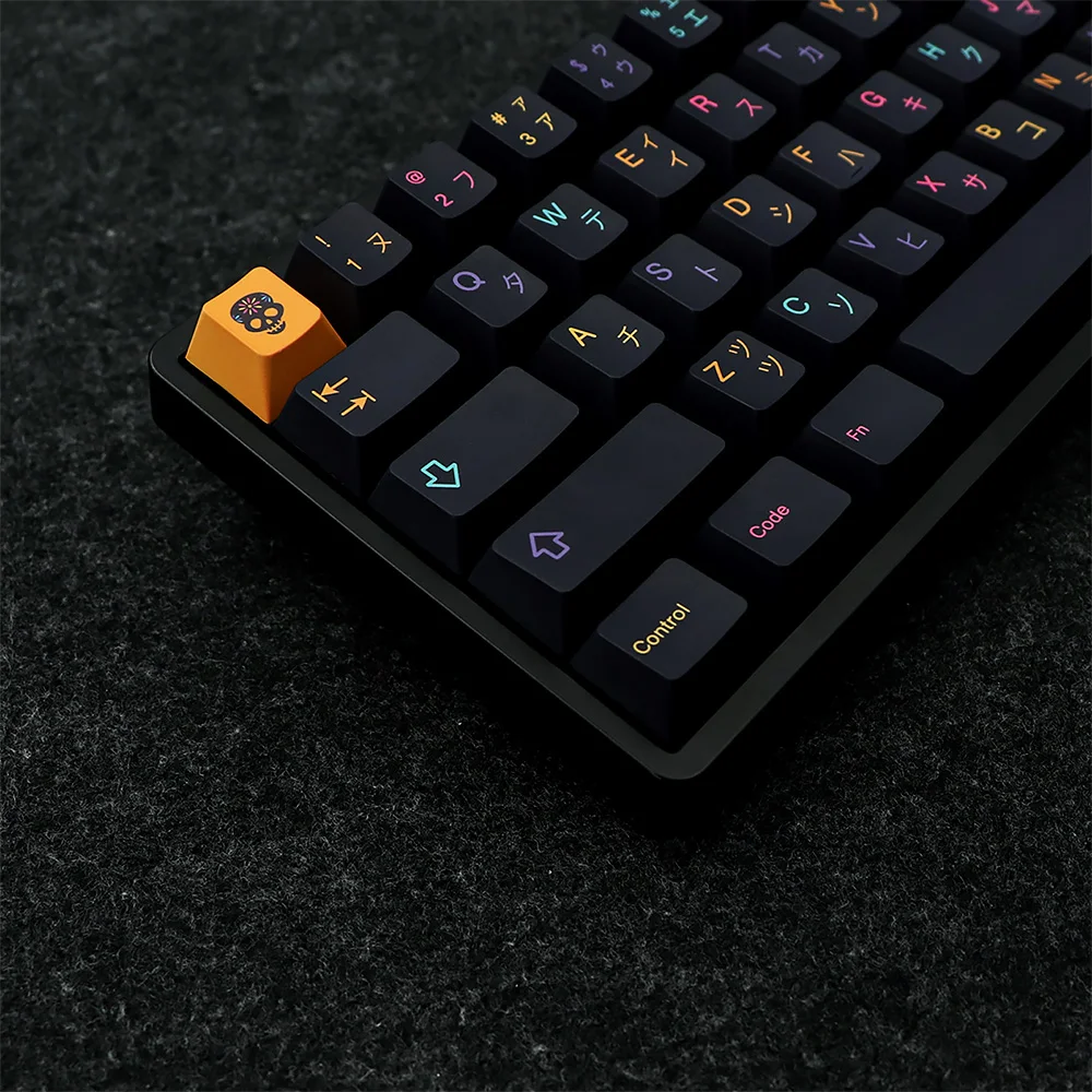 Teclado Mecânico Keycap Keycaps Perfil Cereja Sublimação Dye Interruptor mx Iso Enter Logitech G610 Pbt Gmk - Imagem 3