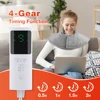 Neck and Back Massager Electric Heating Pad Physiotherapy Shawl Shoulder Warmer Massage Mat 4 Timing Home Office Thermal Blanket 4