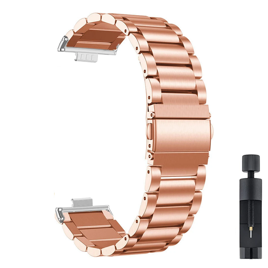 Elegant Stainless Steel Watch Band Bracelet - Premium Metal Strap