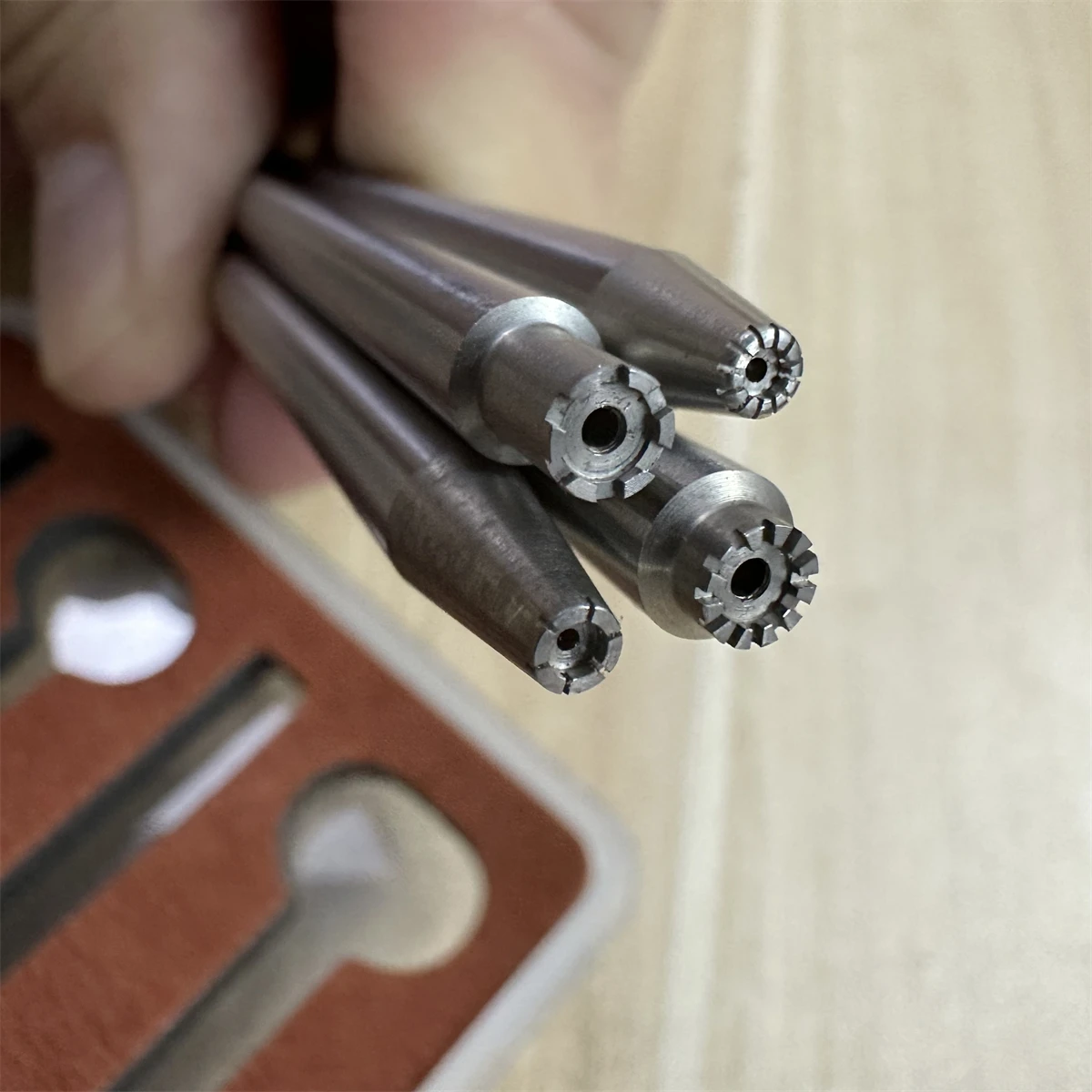 Set of 4pcs Oscillating Rotor Weight Axle Punch Set for Calibres 1570