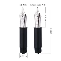 Majohn P135 Fountain Pen Original Nib EF Nib 0.38mm /Small Bent Nib 0.58mmStudent Office Supplies Replacement Nib 2
