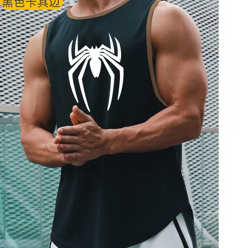 

Майка мужская быстросохнущая, тенниска без рукавов, майка для спортивного зала, фитнеса, бодибилдинга, лето