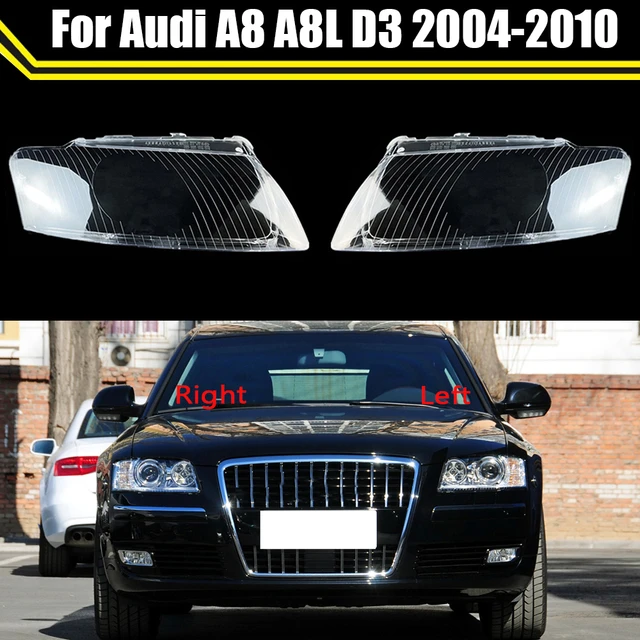 Couvercle de phare avant de voiture pour Audi Q7, couvercle de phare de  voiture, couvercle de lampe, couvercle de lentille en verre, 2006 – 2015 -  AliExpress