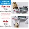 3/8 Quick Connection For High Pressure Washer M22 M18 M14 M3/8 Thread Connect Car Wash Machine Gun Pipe Car Accessory 3