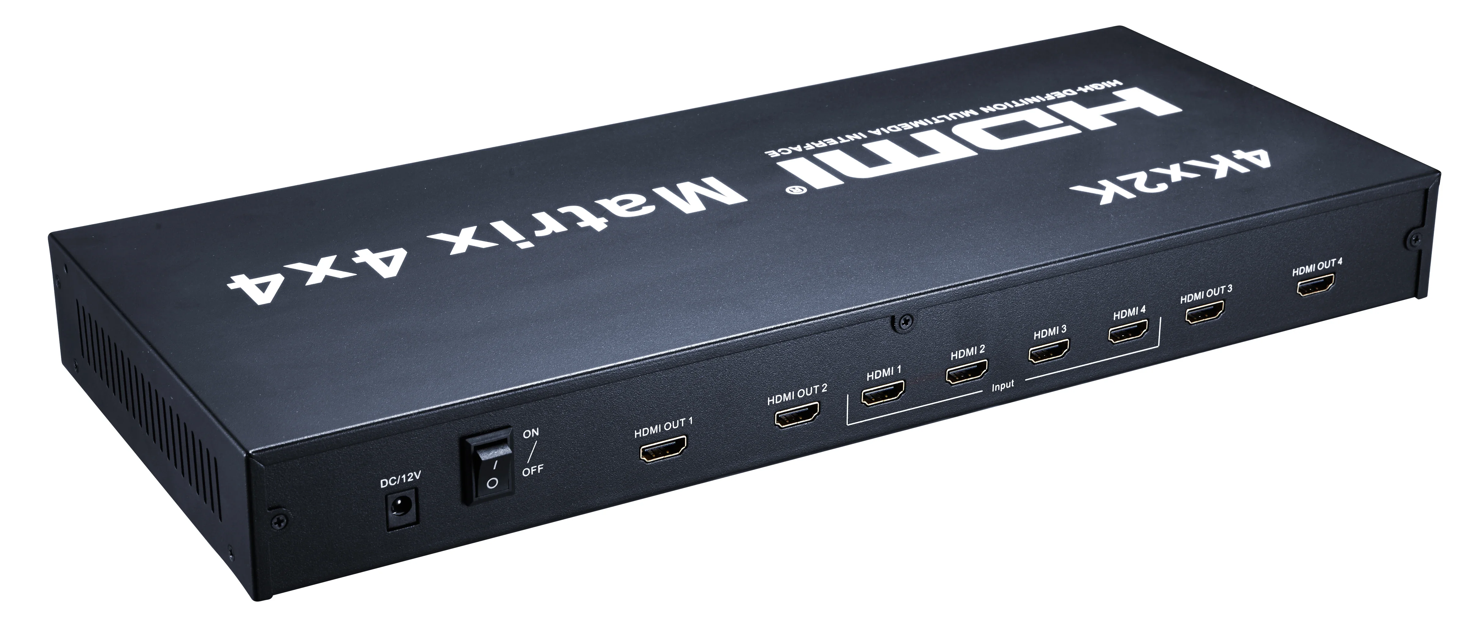 5.1 홈 시어터 앰프, 4x4 매트릭스 지지대, 4K 3D, 4 in 4 출력, OEM 2x8 포트