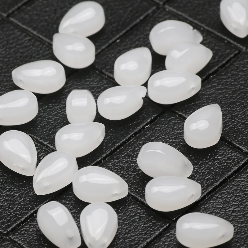 Transparente AB-farbige Kristallperlen in Tropfenform, tschechische Glasperlen, lose Perlen für DIY-Schmuckherstellung, Bastelzubehör – Detail 39