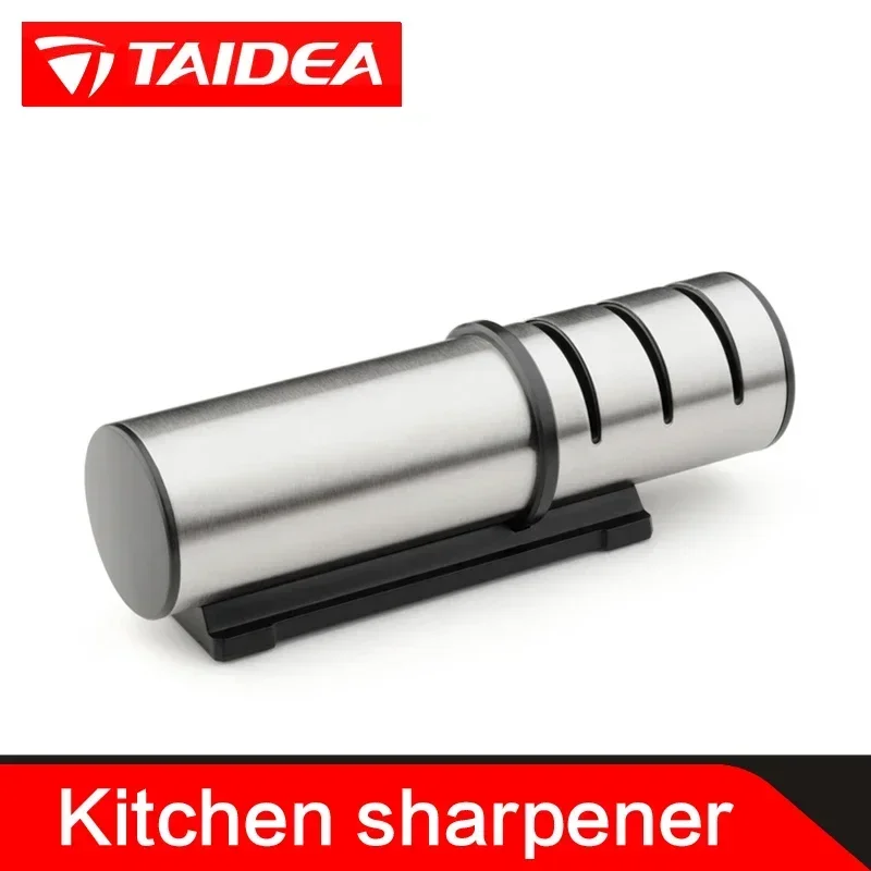 3-Stage Knife Sharpener – Diamond, Tungsten Steel & Ceramic Sharpening System | Kitchen Knife Honing & Grinding Tool 2
