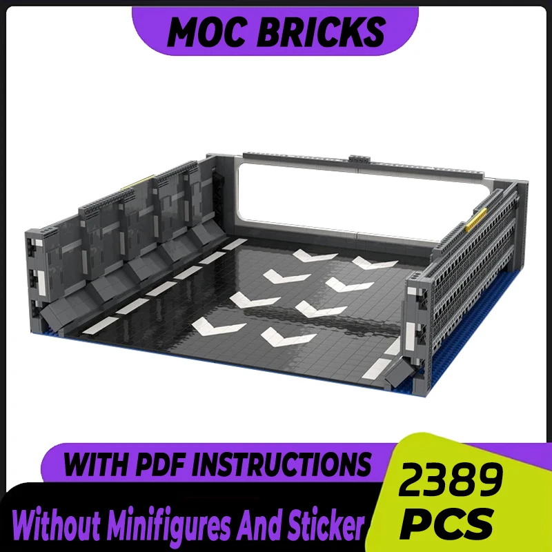 

Popular Star Movie Model Moc Building Bricks Death Hanger Bay Technology Modular Blocks Gifts Christmas Toys DIY Sets Assembly