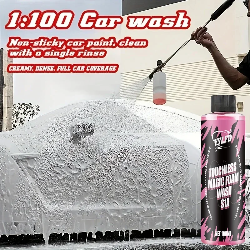 Car Wash Foam Super Concentrated Formula Car Decontamination Beauty Polishing Coating High Concentration Water Wax