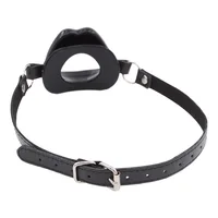 Silikon Oral Fixierung Lippen Ring Silikon O-Ring Offener Mund Knebel für Paare Sex Spielzeug BDSM Bondage Zurückhaltung Lippen form Sexshop 3