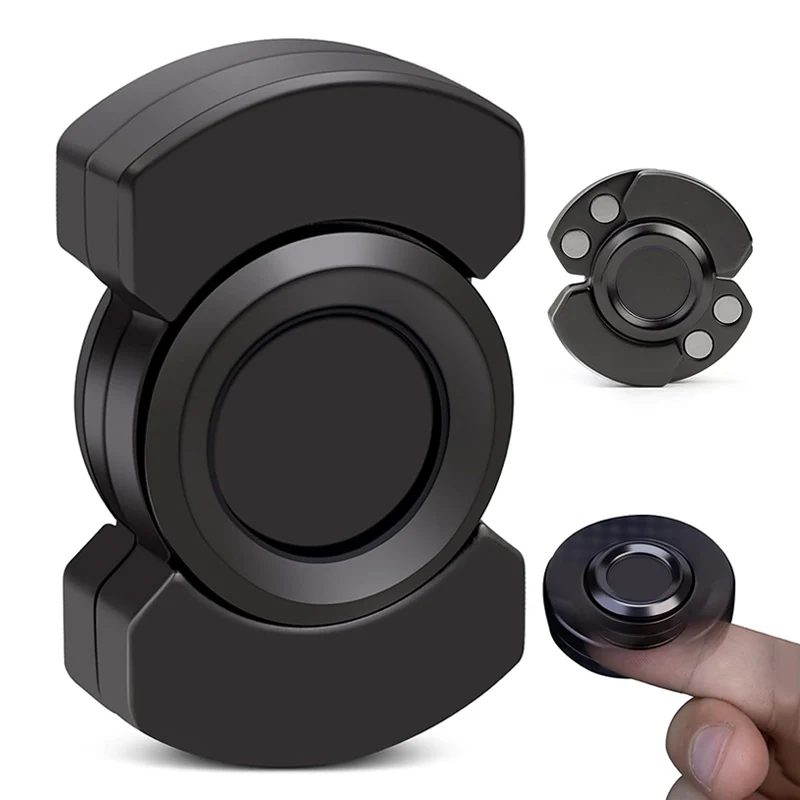 Triple-Action Metal Fidget Toy: Stress Relief & Focus Aid
