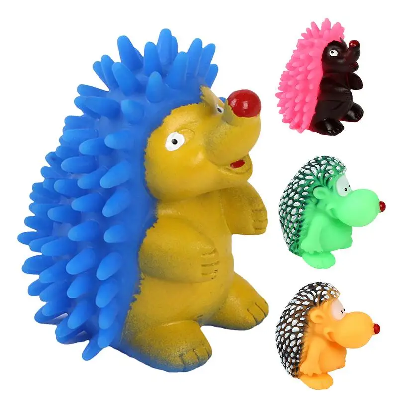 

Hedgehog Pet Toy 1PCS soft comfortable Pet dog Plush toy interactive bite resistant pet dog chew toy for aggressive chewers