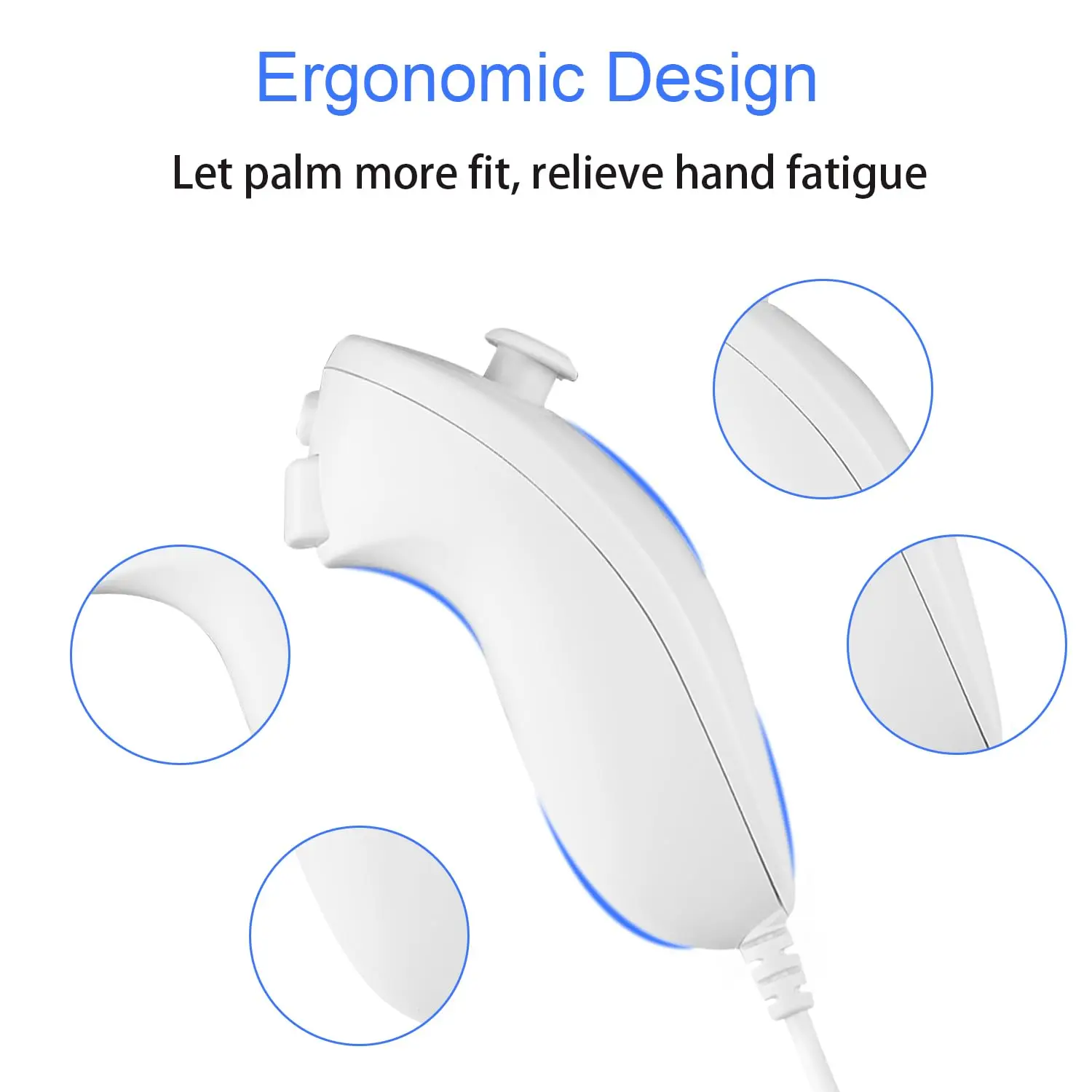Wii Wii U Nunchuk  Ʈѷ  е,   ׼