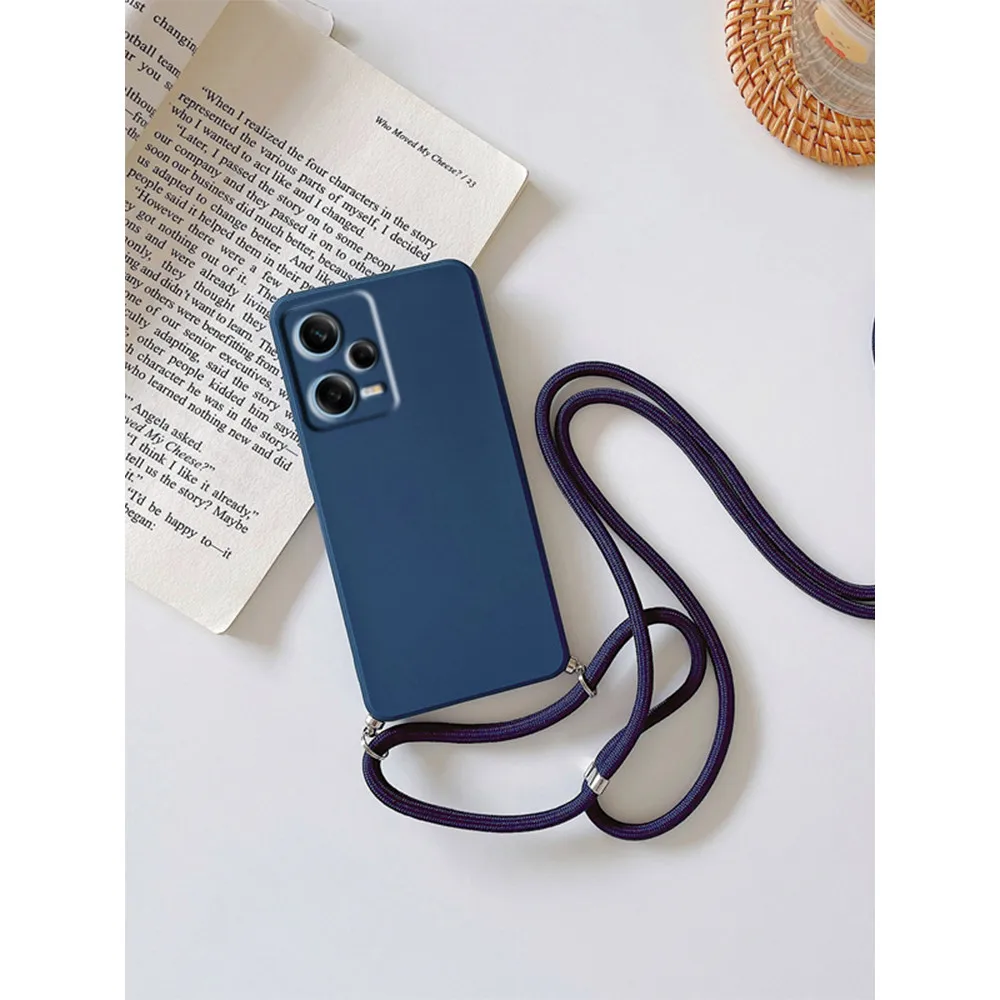 Crossbody Lanyard Soft Silicone Phone Case