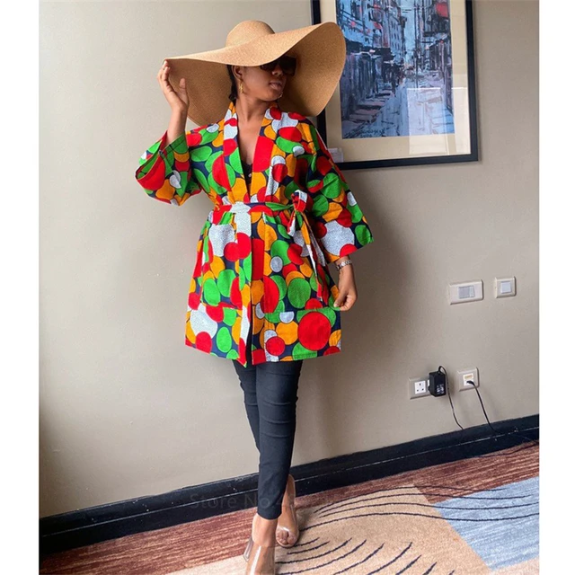 Yemi Ankara Kimono Outfit - Image 2