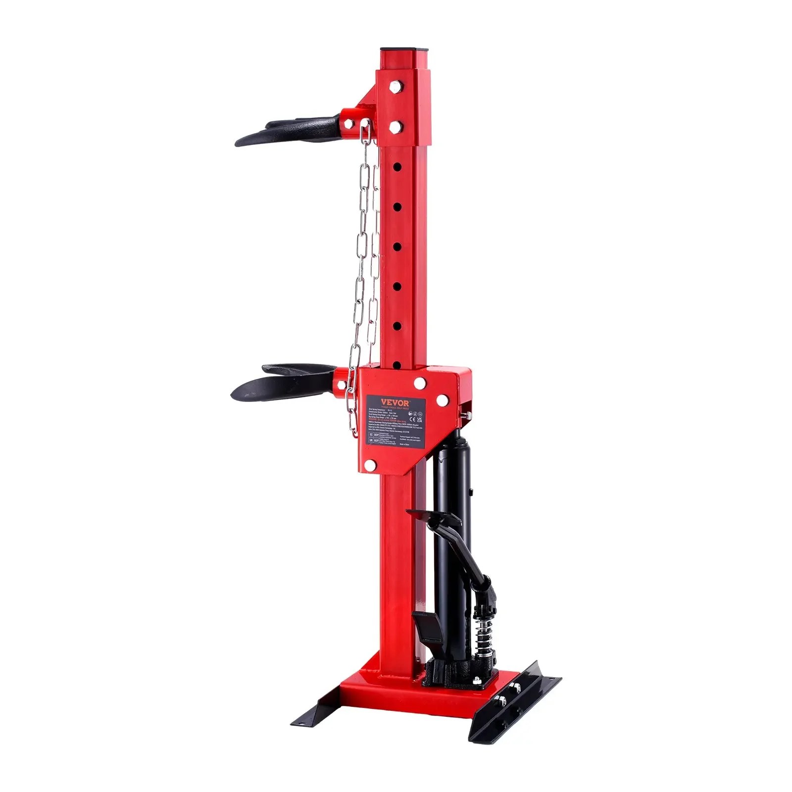 hydraulic strut spring compressor VEVOR Strut Spring Compressor 4.5 Ton / 9920 LBS Hydraulic Jack 1 Ton Rated Compression Force Auto Strut Coil Spring Compressor