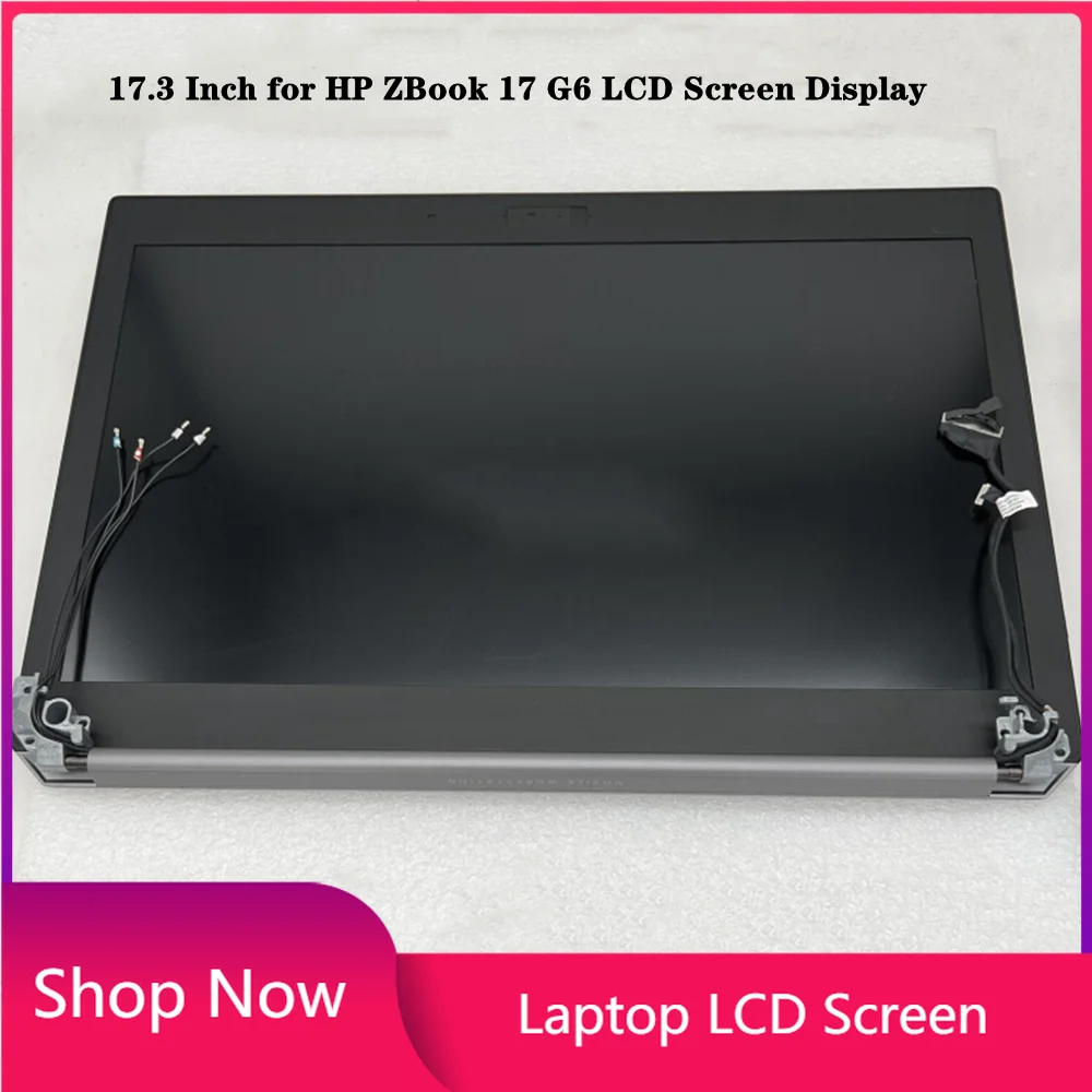 17.3 Pollici Per Hp Zbook 17 G6 Display Lcd Assemblaggio Completo Parte Superiore 4K Uhd 3840 X2560