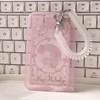 SKYSONIC Pink Kpop Photo Card Holder Anti-lost Keychain 3 Inch Transparent Idol Protective Case Bag Bus Cards Sleeves Supplis 5