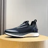 Luxury Men's Mesh Knitted Breathable Sneakers Platform Wear-Resistant Non-Slip Soft Sole Daily Outdoor Sports Shoes Cozy Slip-On 1