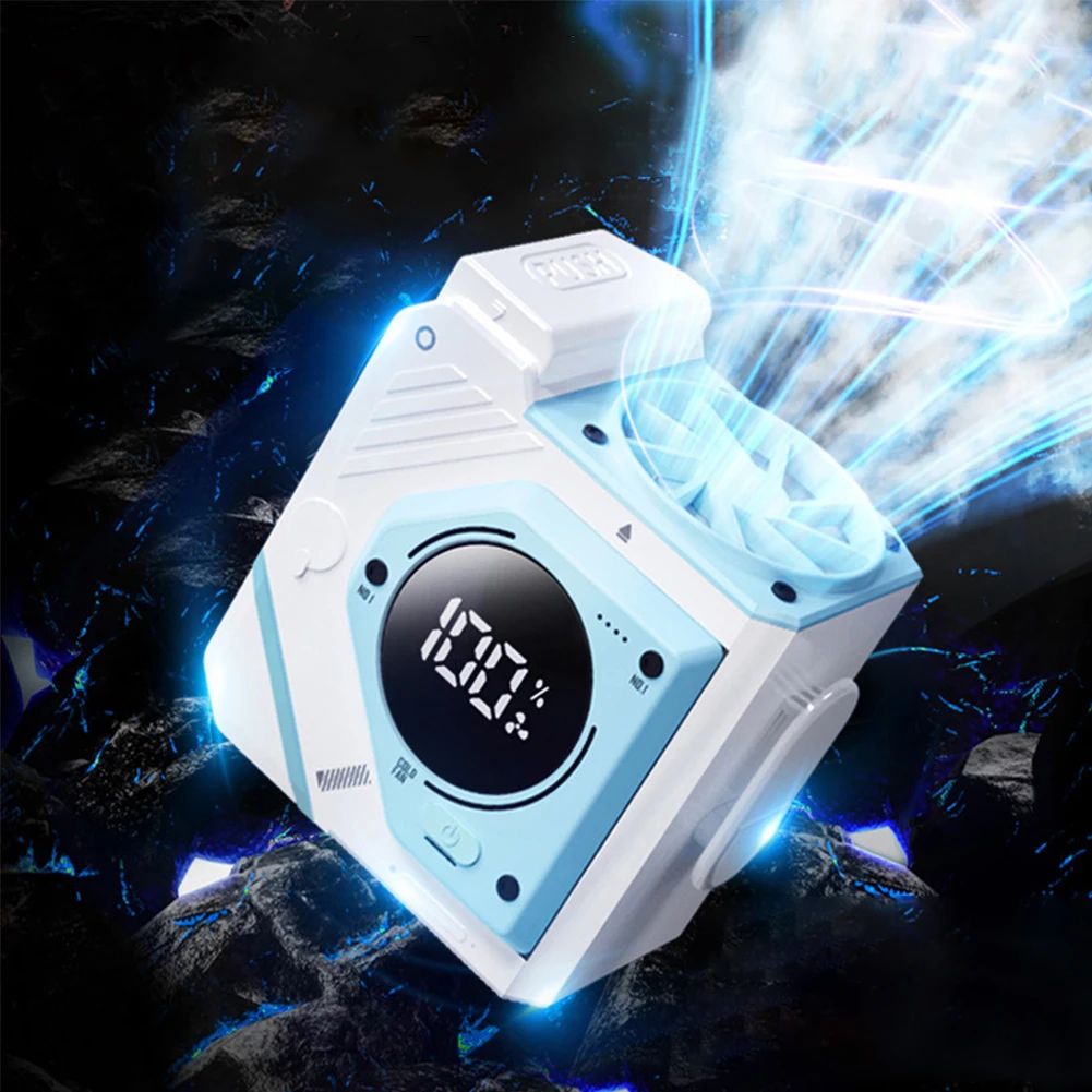 Description Picture 5 of itemWaist Hanger Fan 5000/9800mAh Outdoor Camping Fan Rechargeable Hanging Neck/Waist Fan for Outdoor Jobsite Climbing Hiking