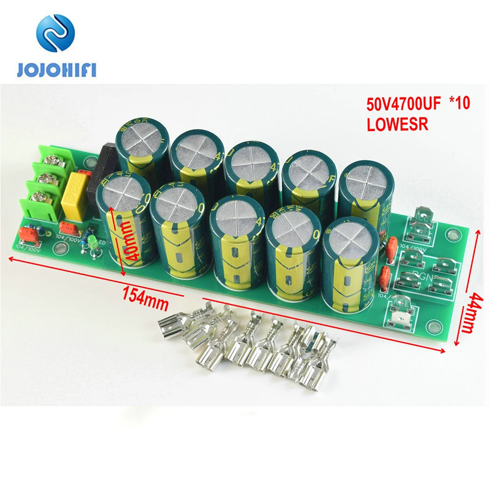 63V/2200UF 63V/3300UF 50V/4700UF Capacitor DIY KITS/Finished L MX Series Power Amplifier Rectifier power Supply Board Dedicated 2sa992 2sc1845 lm317 337 b647 d667 diy kits finished board fully discrete hifi tone pre pre amplifier board base on nad nad3020