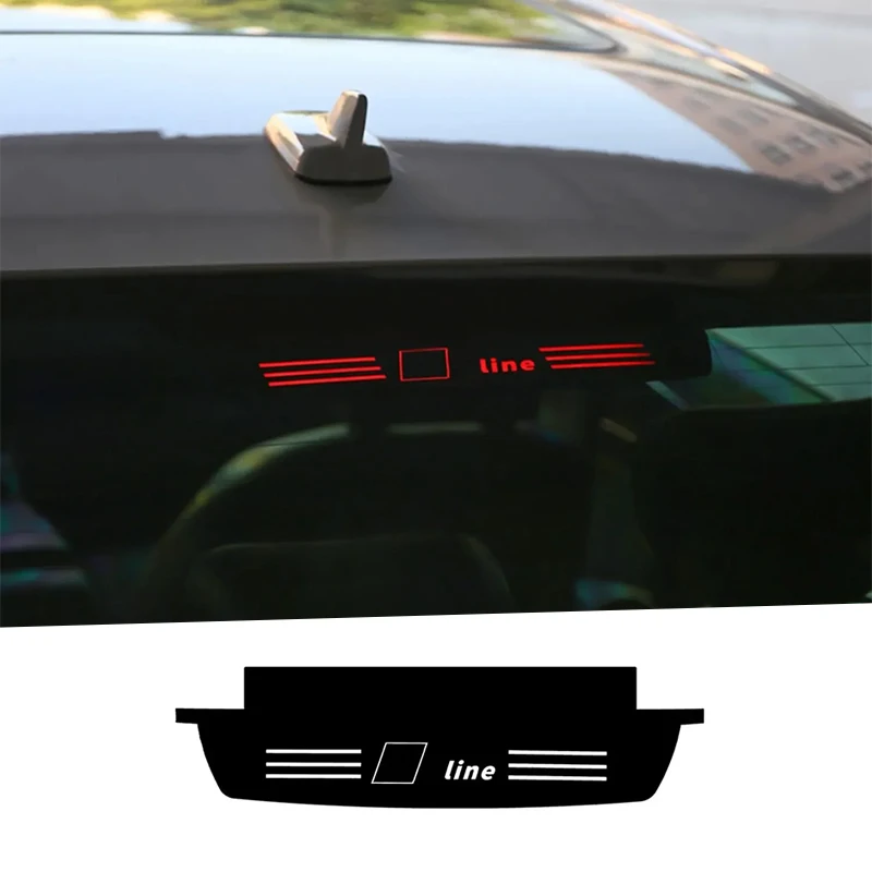 

Car Tail Brake Light Sticker S line Reflective Strips For Audi Sport A3 8V 8Y A4 B8 B9 S4 A6 C7 C8 Auto Interior Accessories