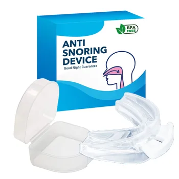 Bocca antirussamento regolabile Bocchino antirussamento Dispositivi per dormire Bruxismo Tappo per russare Migliora il sonno Bocchino