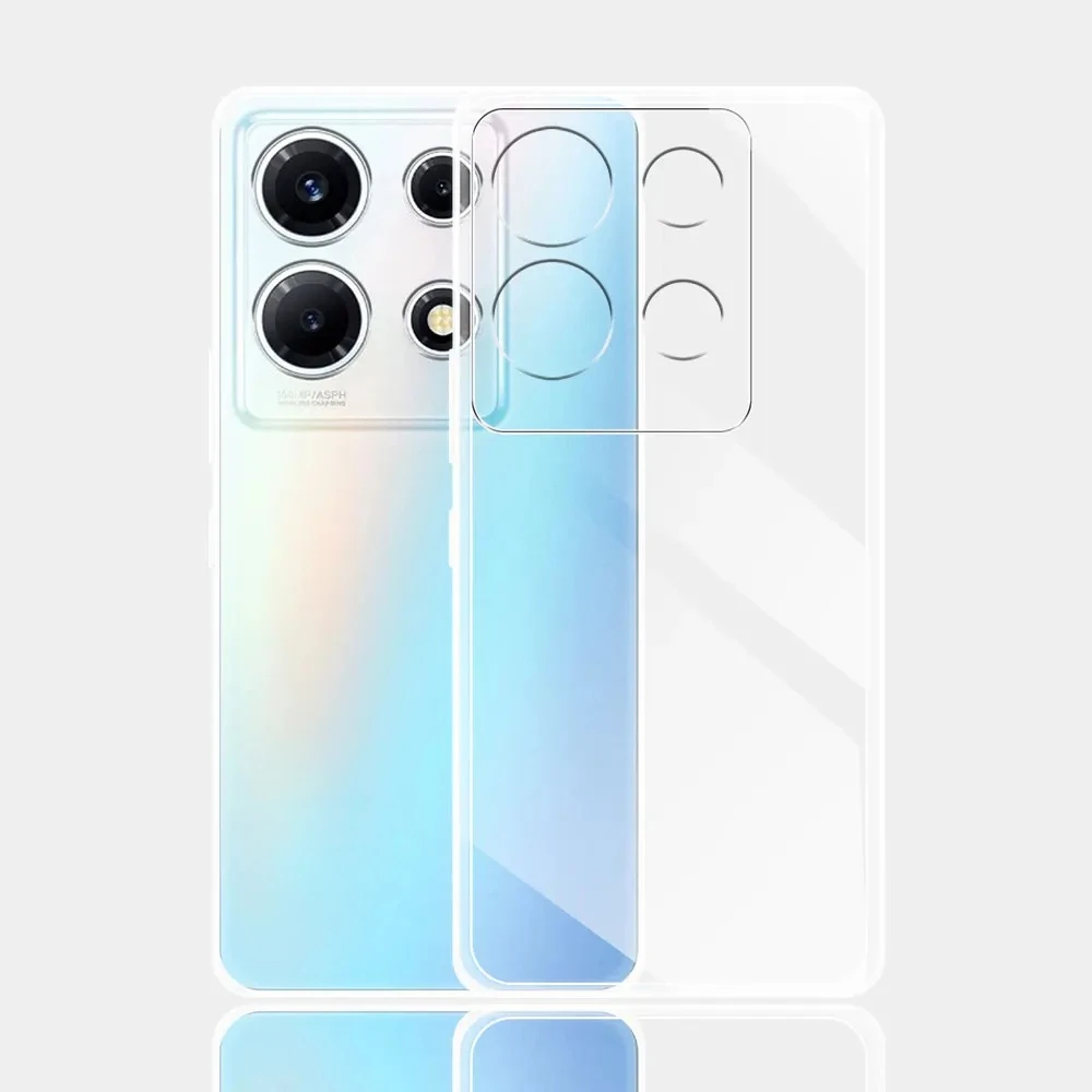Clear Silicone Soft TPU Back Cover - Durable Mobile Phone Case