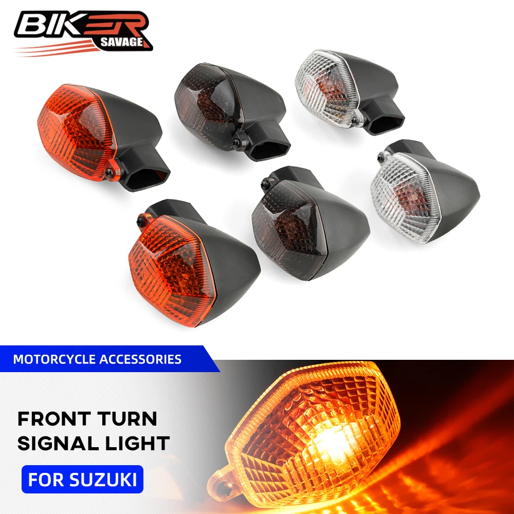 

Motorcycle Front Turn Signal Lights For SUZUKI DL650 DL1000 DL 650 1000 V-Strom 2004 2011-2012 2009 Indicator Lamp Accessories