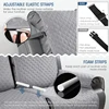 2 Seat Non-Slip Recliner Chair Cover Sofa Slipcover Reversible Pet Cover Protector Couch Cover 3