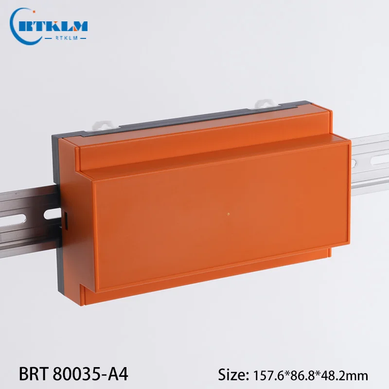 Drahtverbindungsbox DIY Instrumentenkoffer Projektgehäuse für Elektronik Din-Schienenbox 157,6 * 86,8 * 48,2 mm – Detail 10