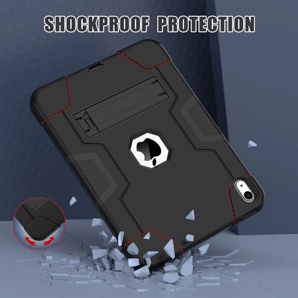 Case for iPad 10.2 9.7 Air 3 4 5 10.5 10.9 Pro 11 Mini 6 iPad 10th 9th 8th Generation Shockproof Kids Cover