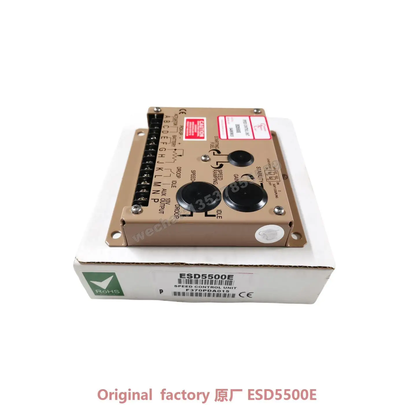 ̱  GAC ESD5500E Regulador  , Ʈѷ grupo electrogeno 