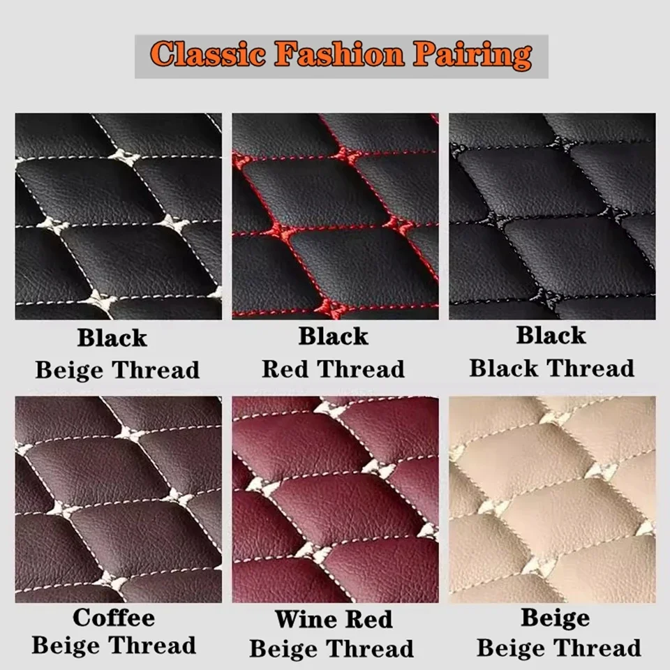 Custom Car Floor Mats Non-slip Artificial Leather For Changan Eado plus 2024 Auto Carpets Foot Coche Interior Accessories