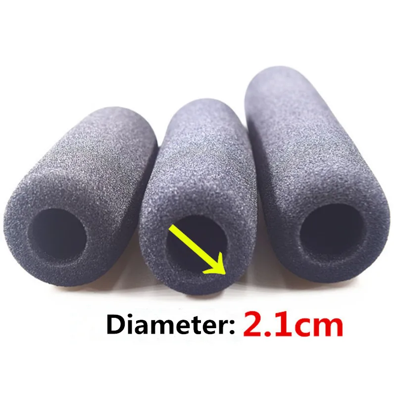 Microphone Windscreen 1PC Black Camera Microphone Windscreen Soft Foam Mic Sponge Covers for Shotgun Video Microphones
